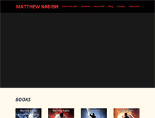 Tablet Screenshot of matthewkadish.com